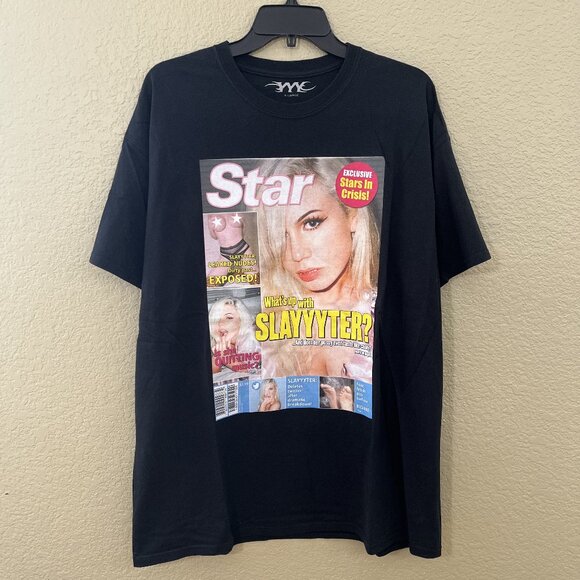 Slayyyter Magazine T-Shirt XL - Picture 1 of 7